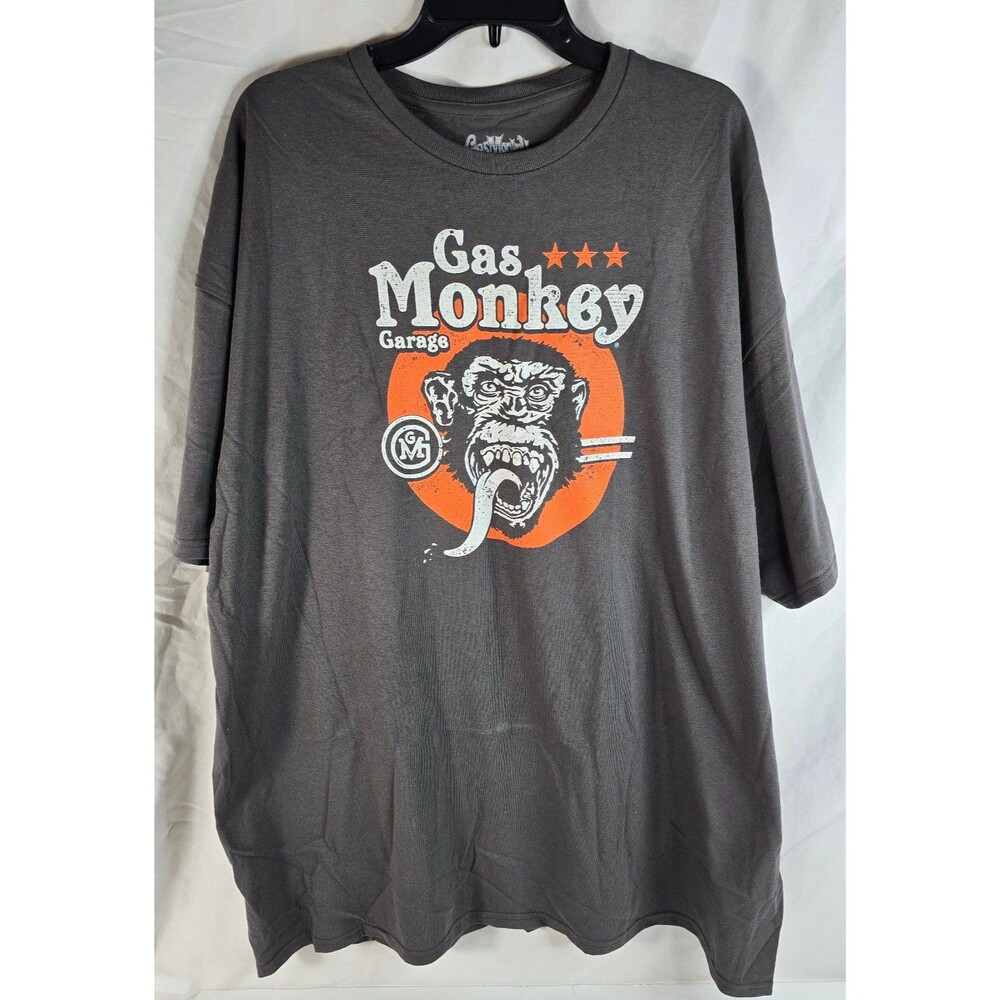 Gas Monkey Garage Men's Distressed Graphic T-Shirt Size 3XL